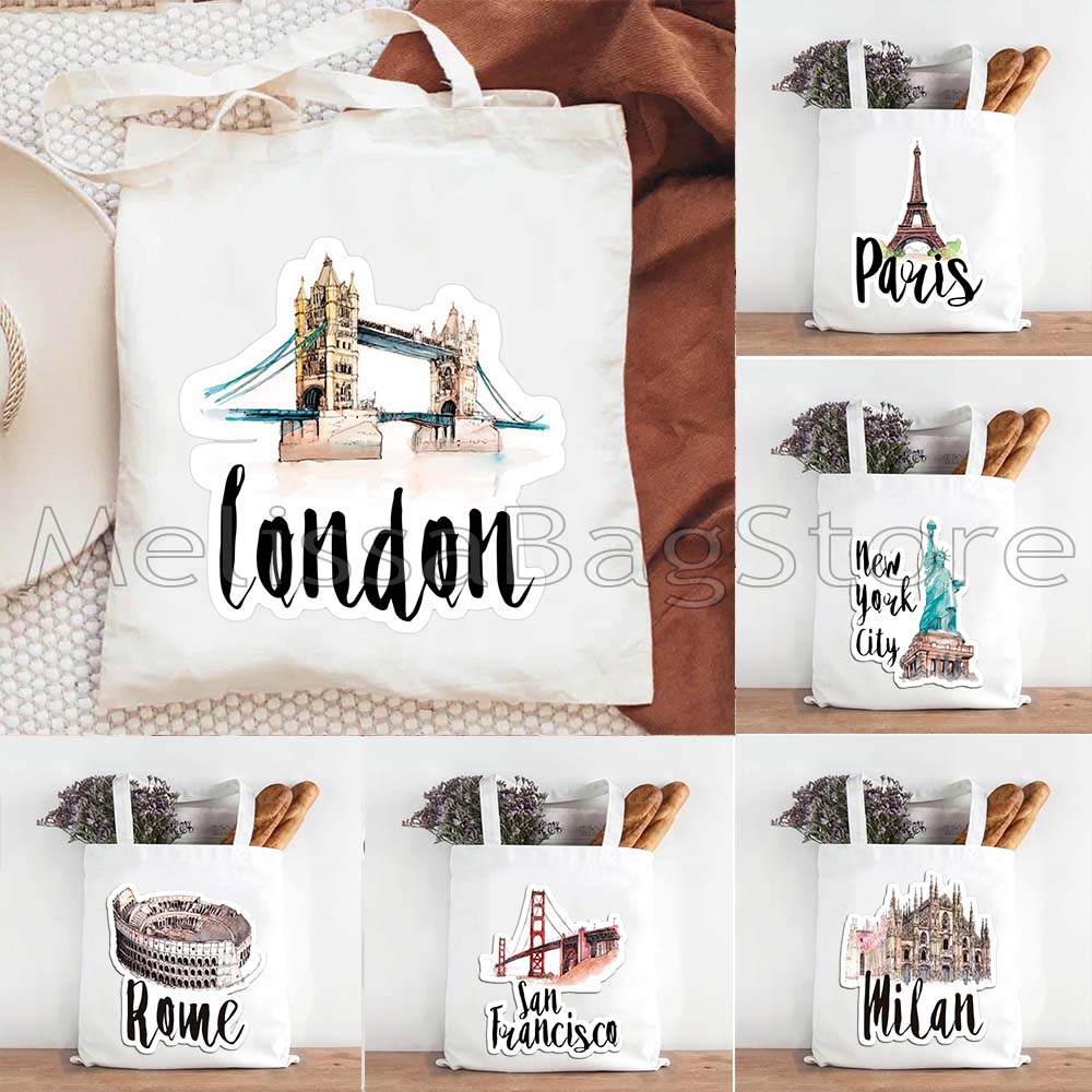 Women Bags Netherlands - Torba płócienna typu tote, torba na