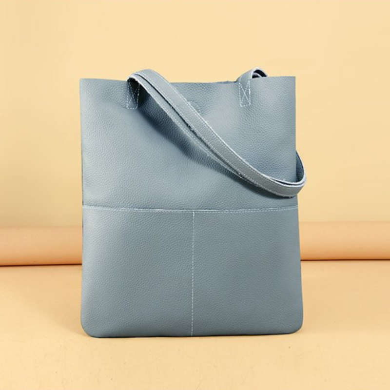 Women Bags Manufacturer - Solidna, miękka torba na ramię o