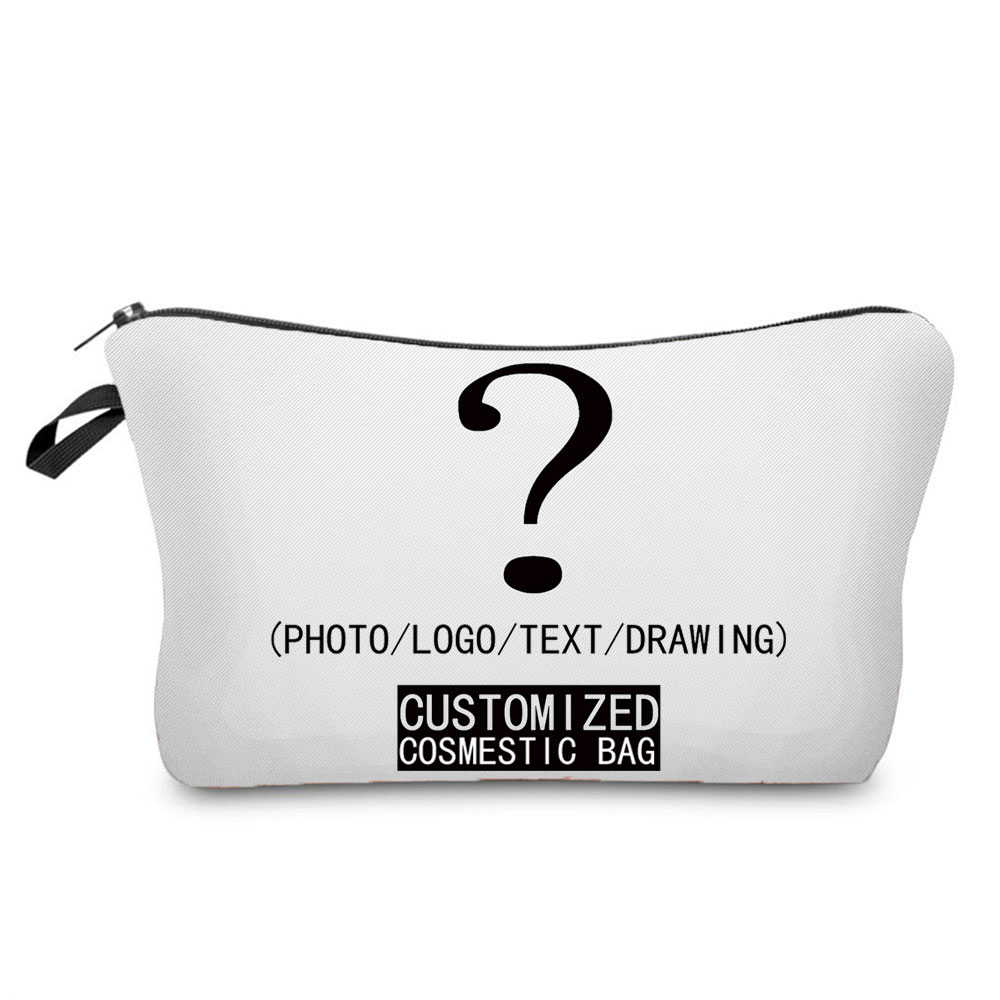 Women Bags Logo - Osobiste niestandardowe logo DIY kosmetyczka etui