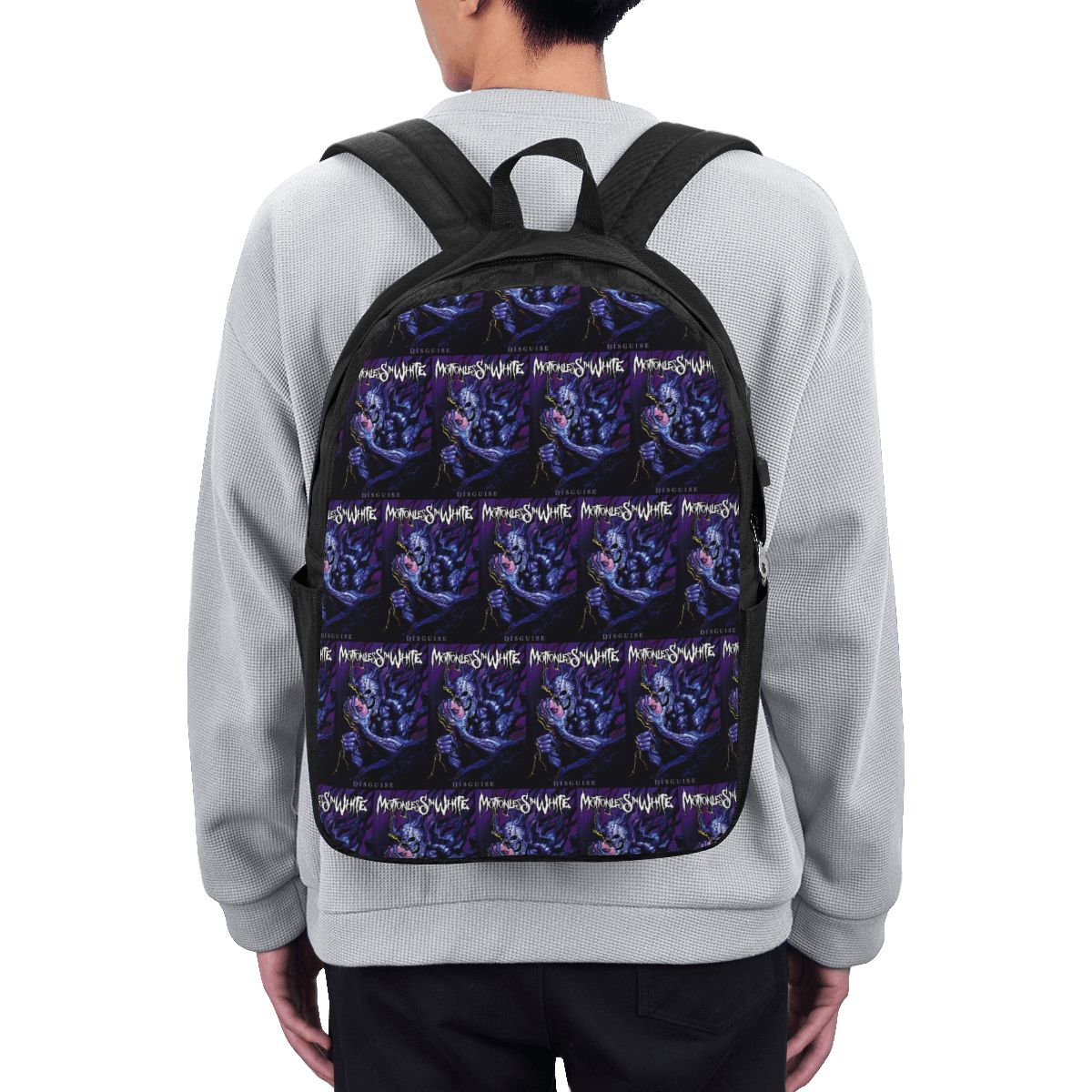 Women Bags For College - Plecak Motionless In White, torba podróżna