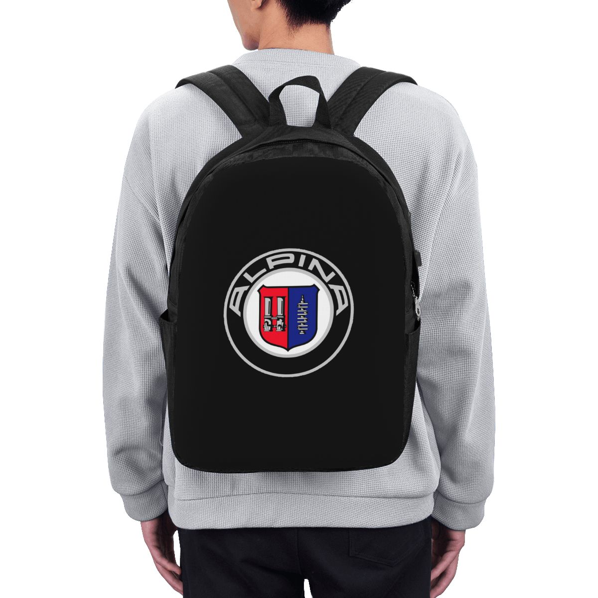 Women Bags Logo - Alpina - Plecak z klasycznymi logo