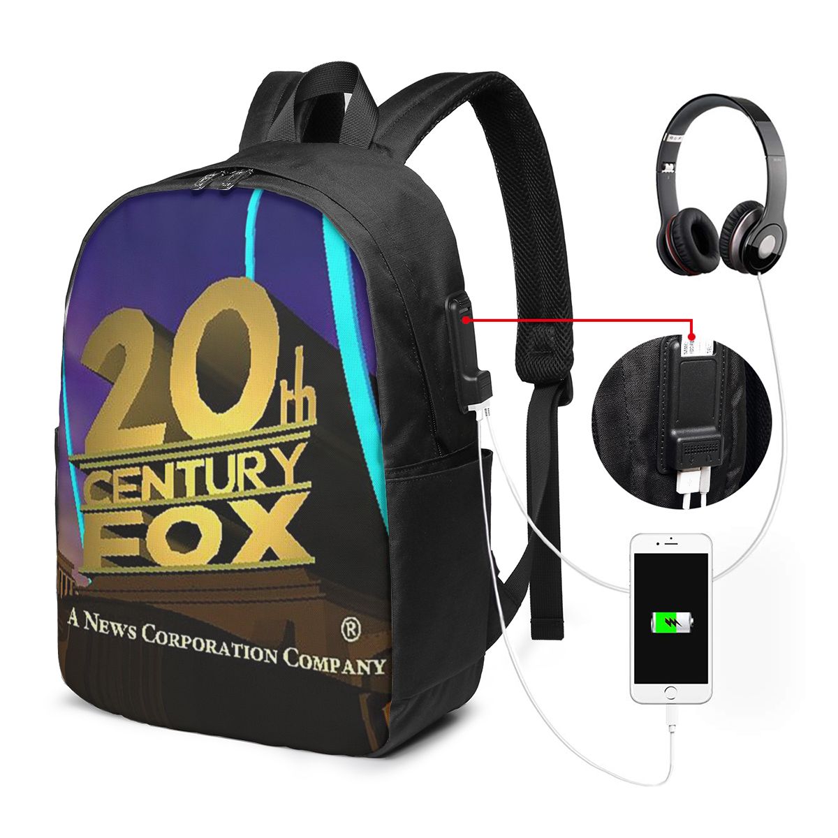 Women Bags For College - Plecak Klasyczny 20th Century Fox, Torba