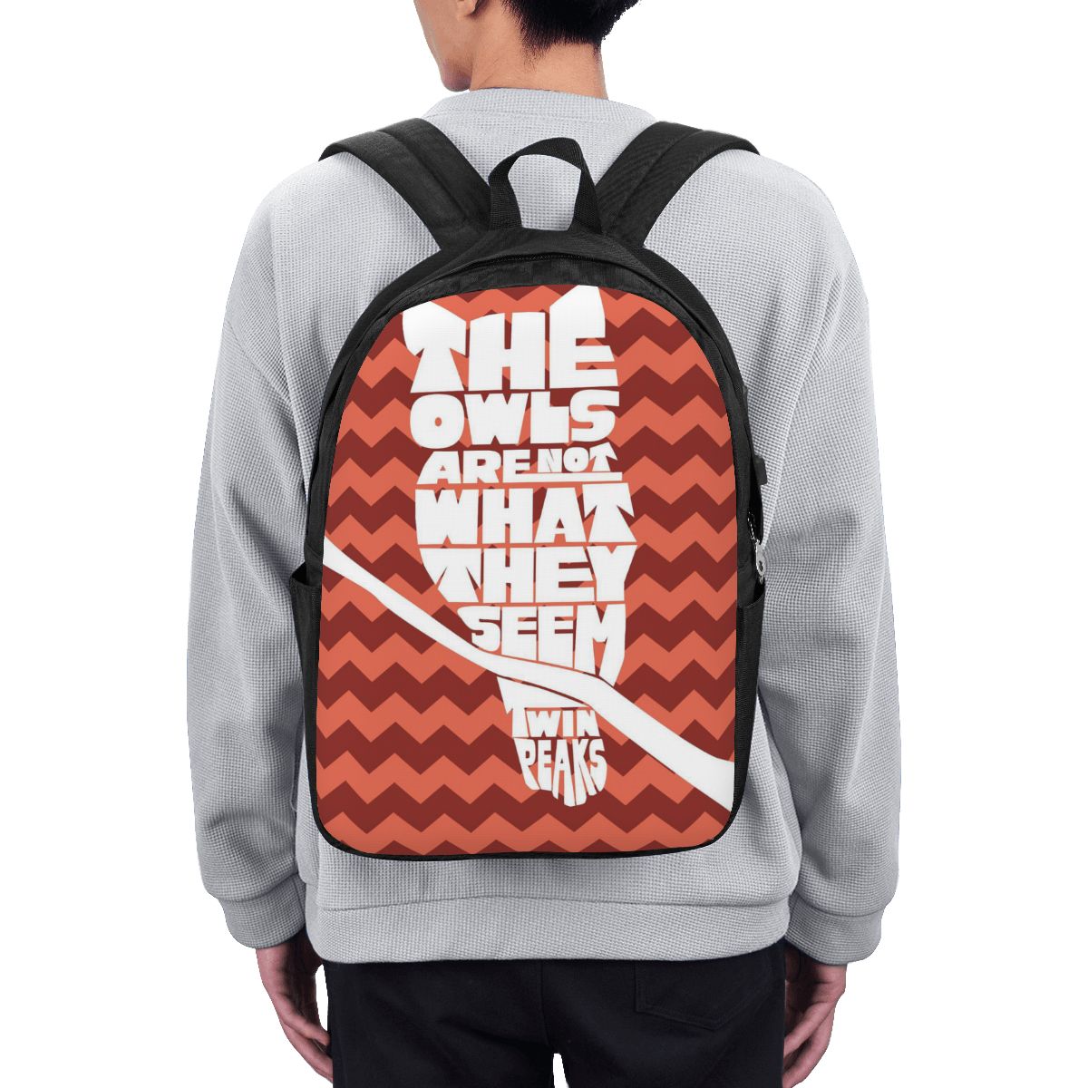 Women Bags For College - Plecak Twin Peaks Czerwony Pokój, Torba