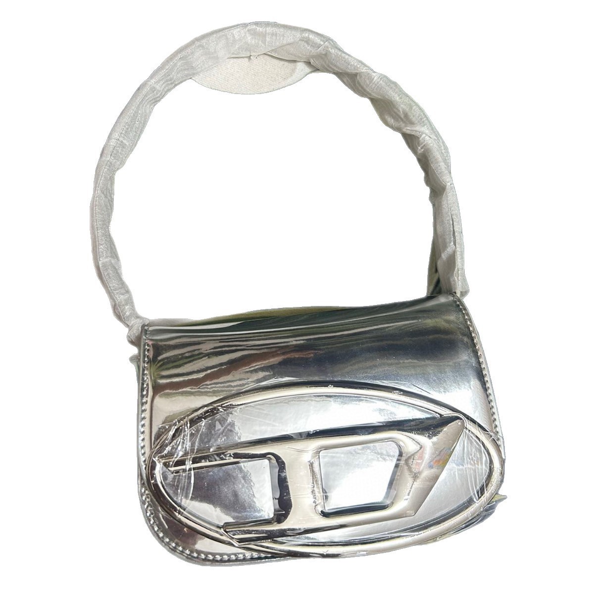 Czysto Biała Gładka Skórzana M – Women Bags Logo recenzja i cena