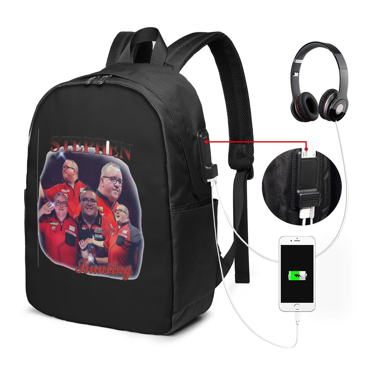 Plecak Stephen Bunting Bootleg – Women Bags For College recenzja i cena