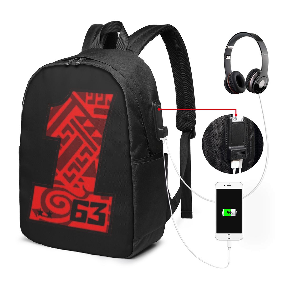 Pecco Bagnaia 63 Plecak Podróż – Women Bags For College recenzja i cena