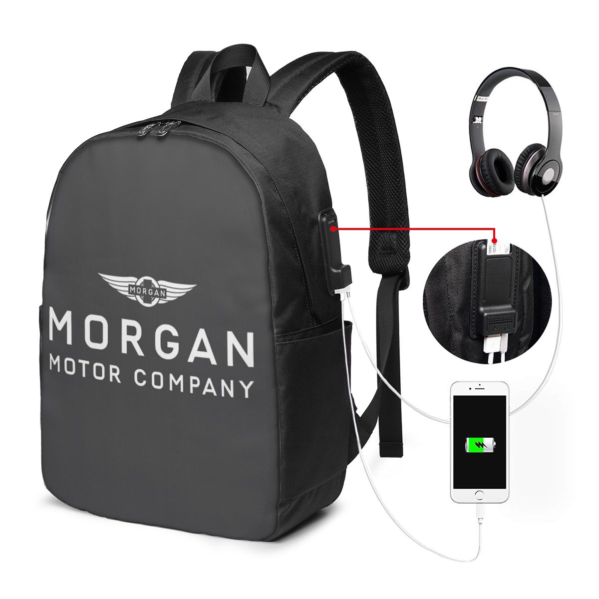 Plecak Morgan Motor Car Compan – Women Bags For College recenzja i cena