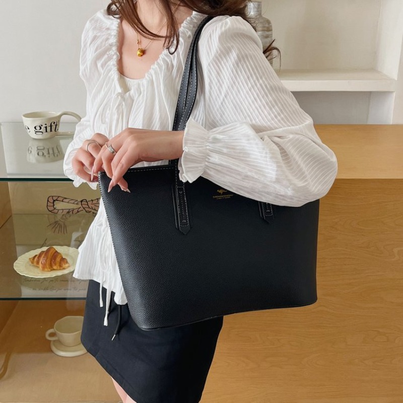 Modna minimalistyczna torba na – Women Bags Logo recenzja i cena