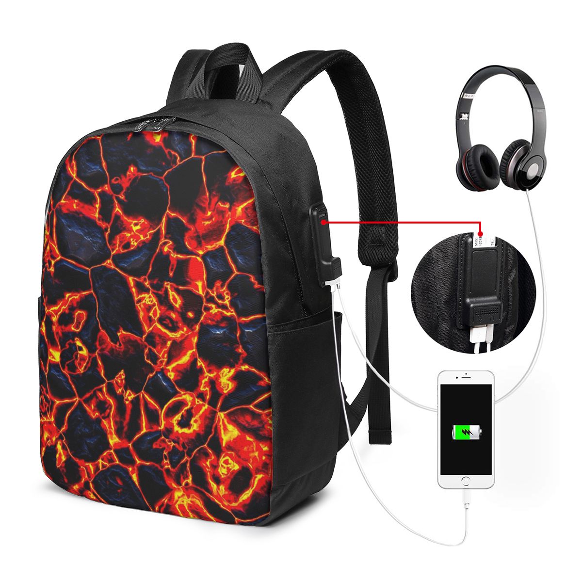 Plecak na laptopa z motywem la – Women Bags For College recenzja i cena