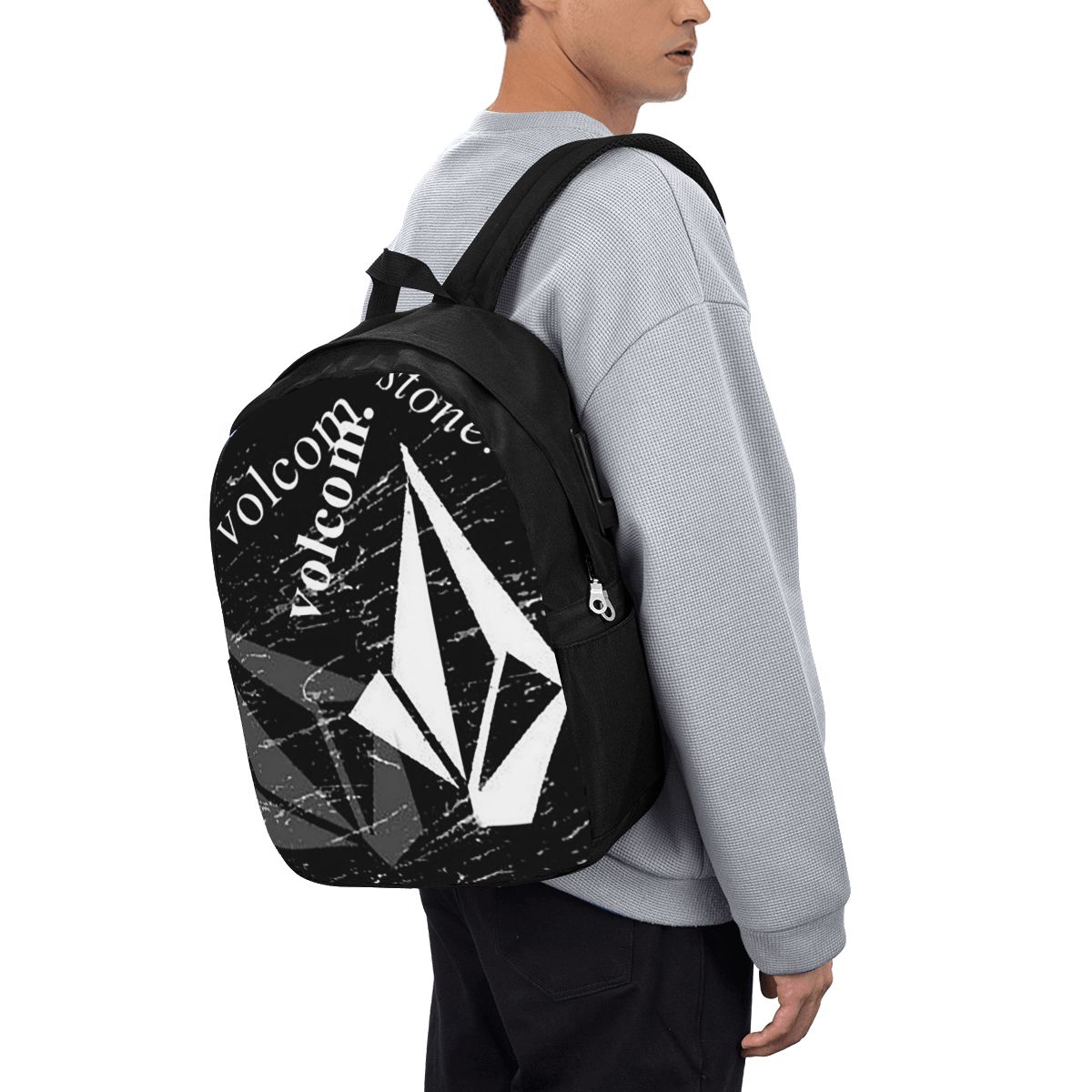 Plecak z logo V-Volcom, torba  – Women Bags Logo recenzja i cena