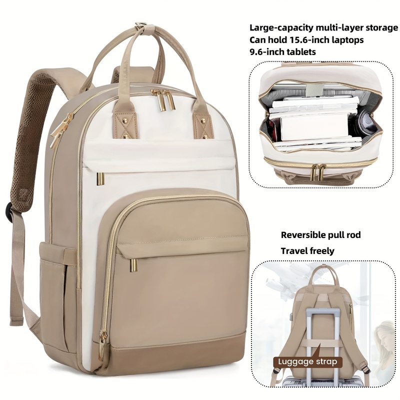 Damski wielokolorowy plecak z  – Women Bags Deals recenzja i cena