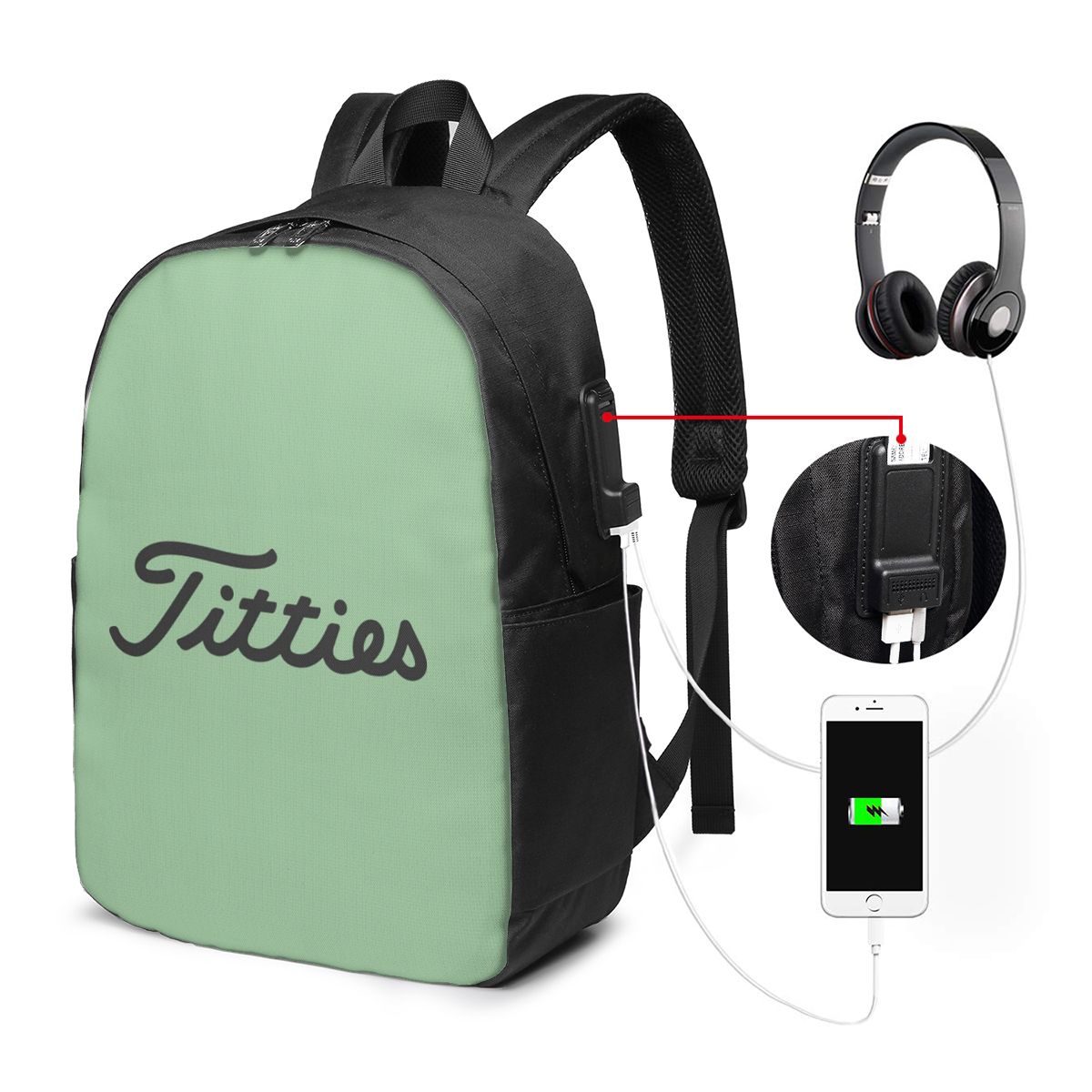 Torba na plecy z motywem piers – Women Bags For College recenzja i cena