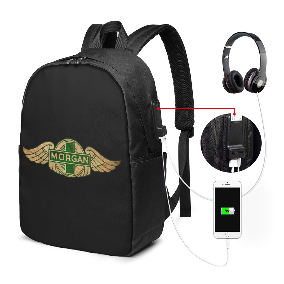 Plecak Morgan Motor Car Compan – Women Bags For College recenzja i cena