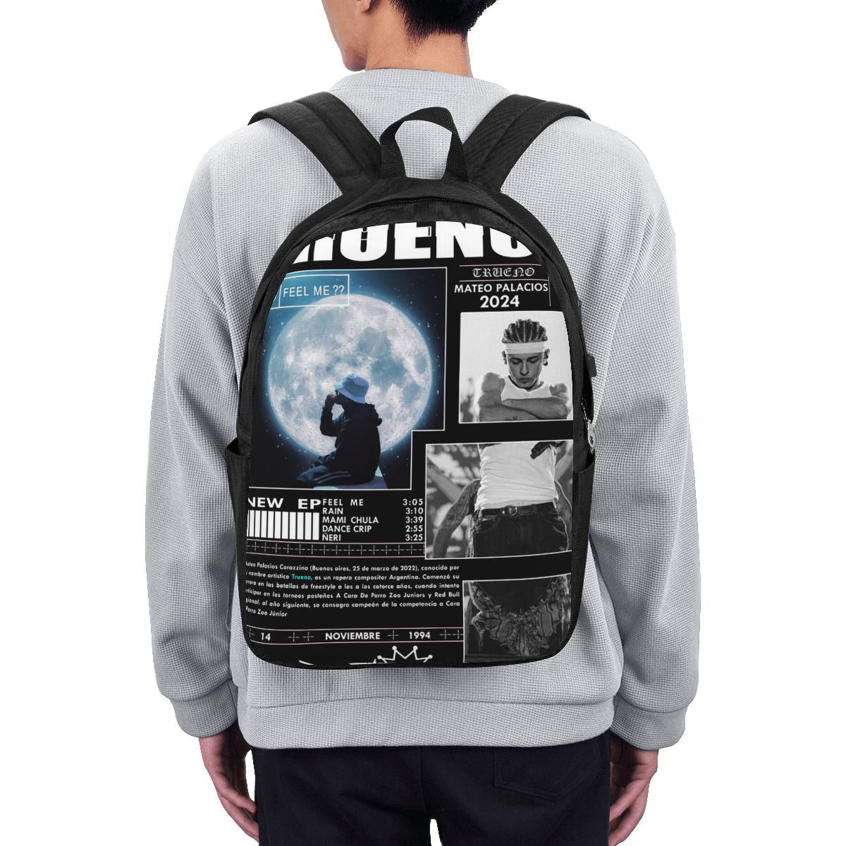 Zabawny plecak Trueno Hip Hop  – Women Bags For College recenzja i cena