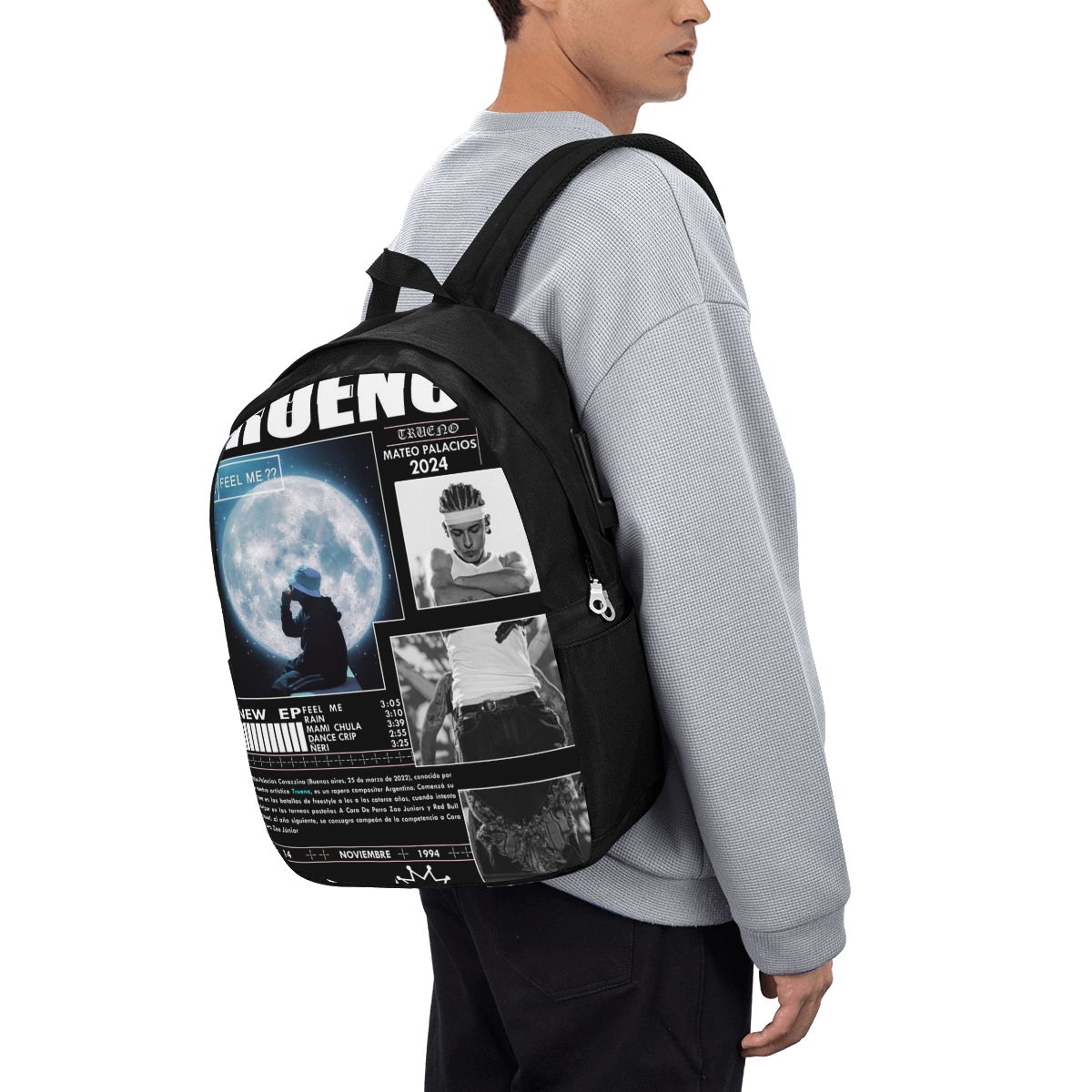 Zabawny plecak Trueno Hip Hop  – Women Bags For College recenzja i cena