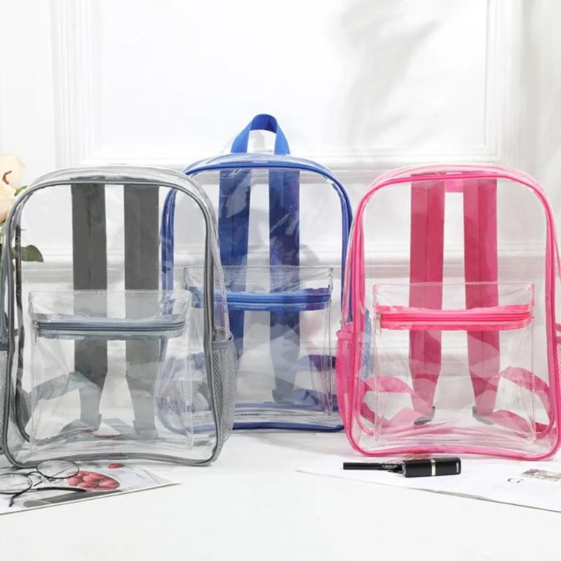 Przezroczysty plecak podróżny  – Women Bags Deals recenzja i cena