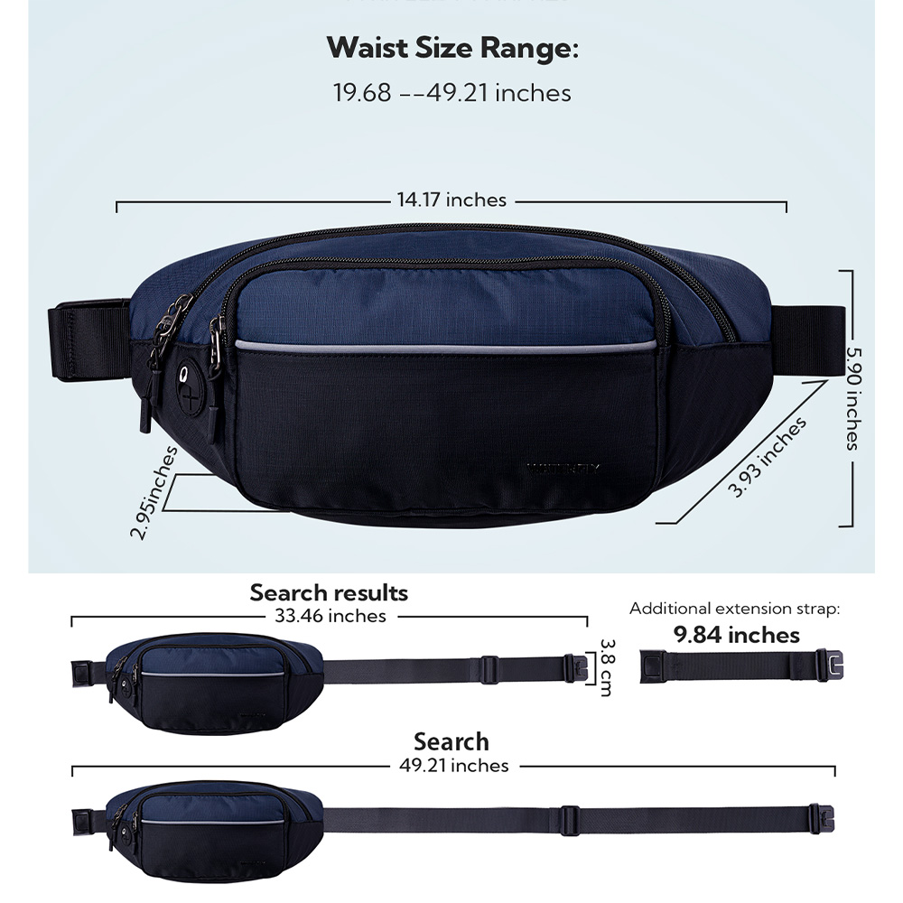 WATERFLY Fanny Pack Waist Bag  – Women Bags Deals recenzja i cena