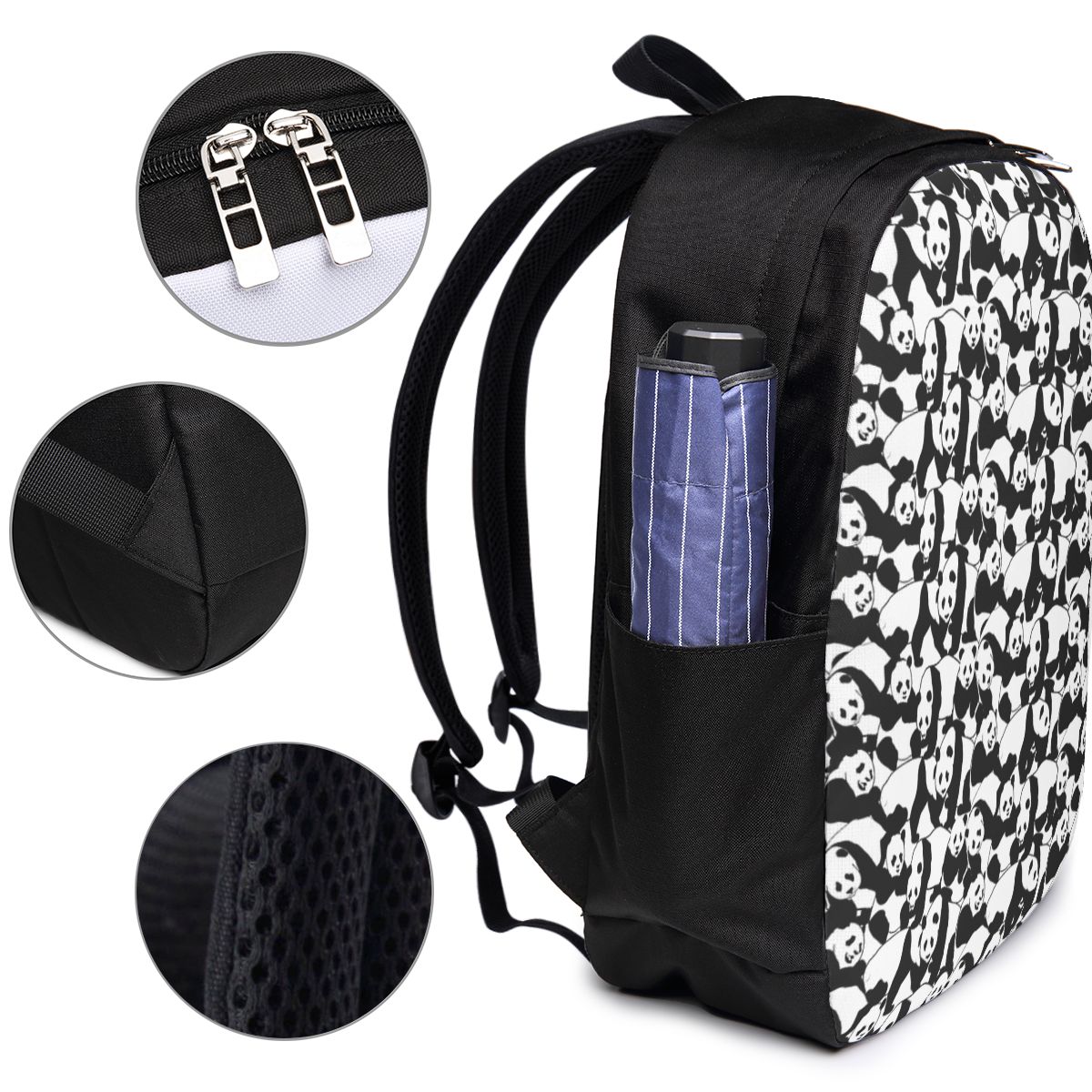 Plecak z wzorem pandy, torba p – Women Bags For College recenzja i cena