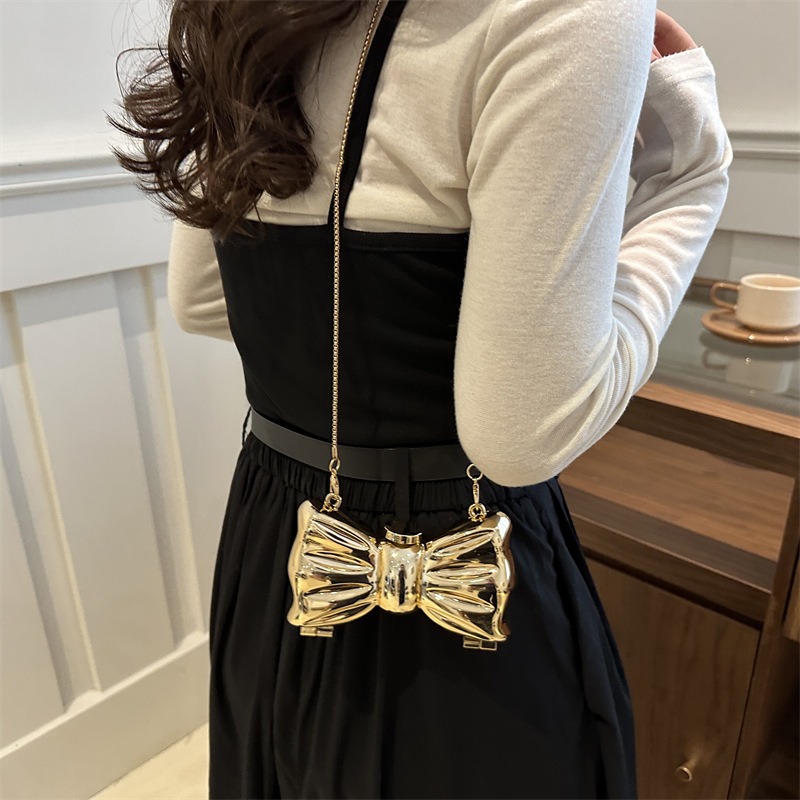 Luksusowa metalowa mini torebk – Women'S Bags Cross Body recenzja i cena